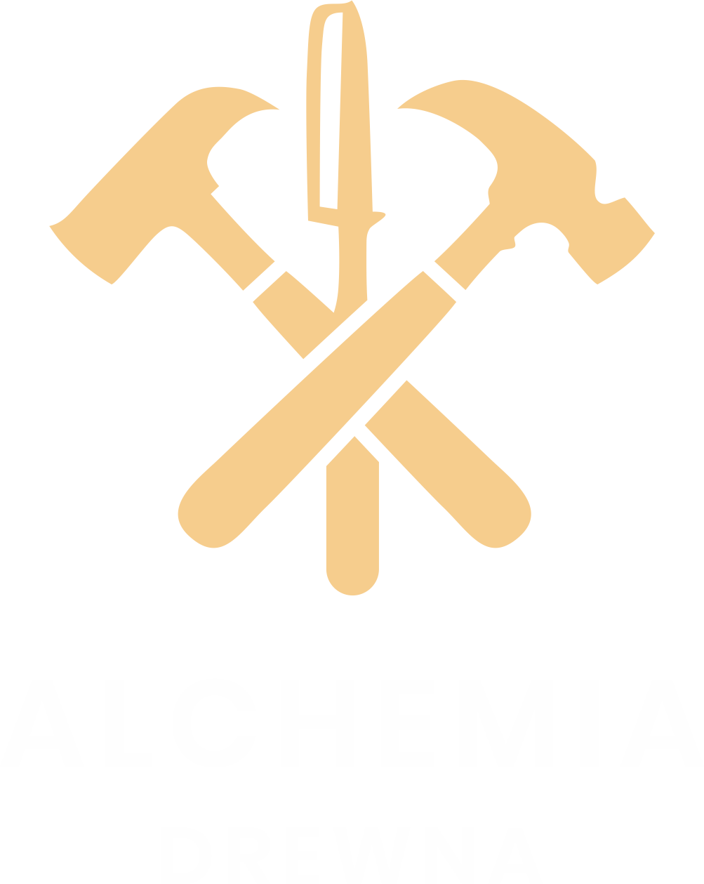 Alchemia Drewna Projektowanie LOGO